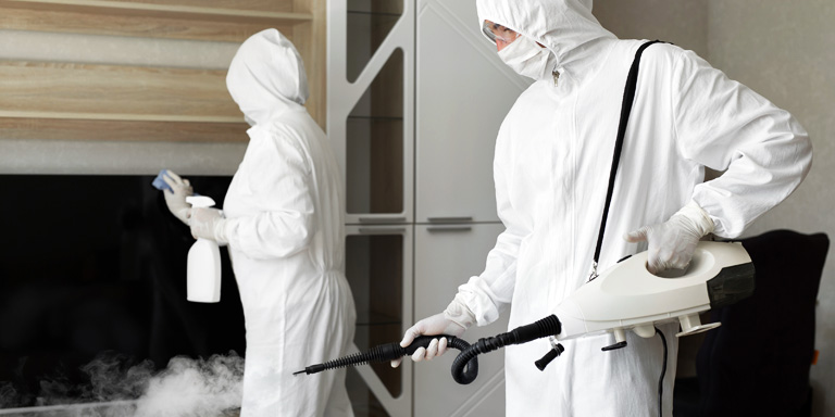 Image of crew providing disinfection services